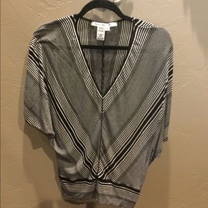 Max Studio striped blouse